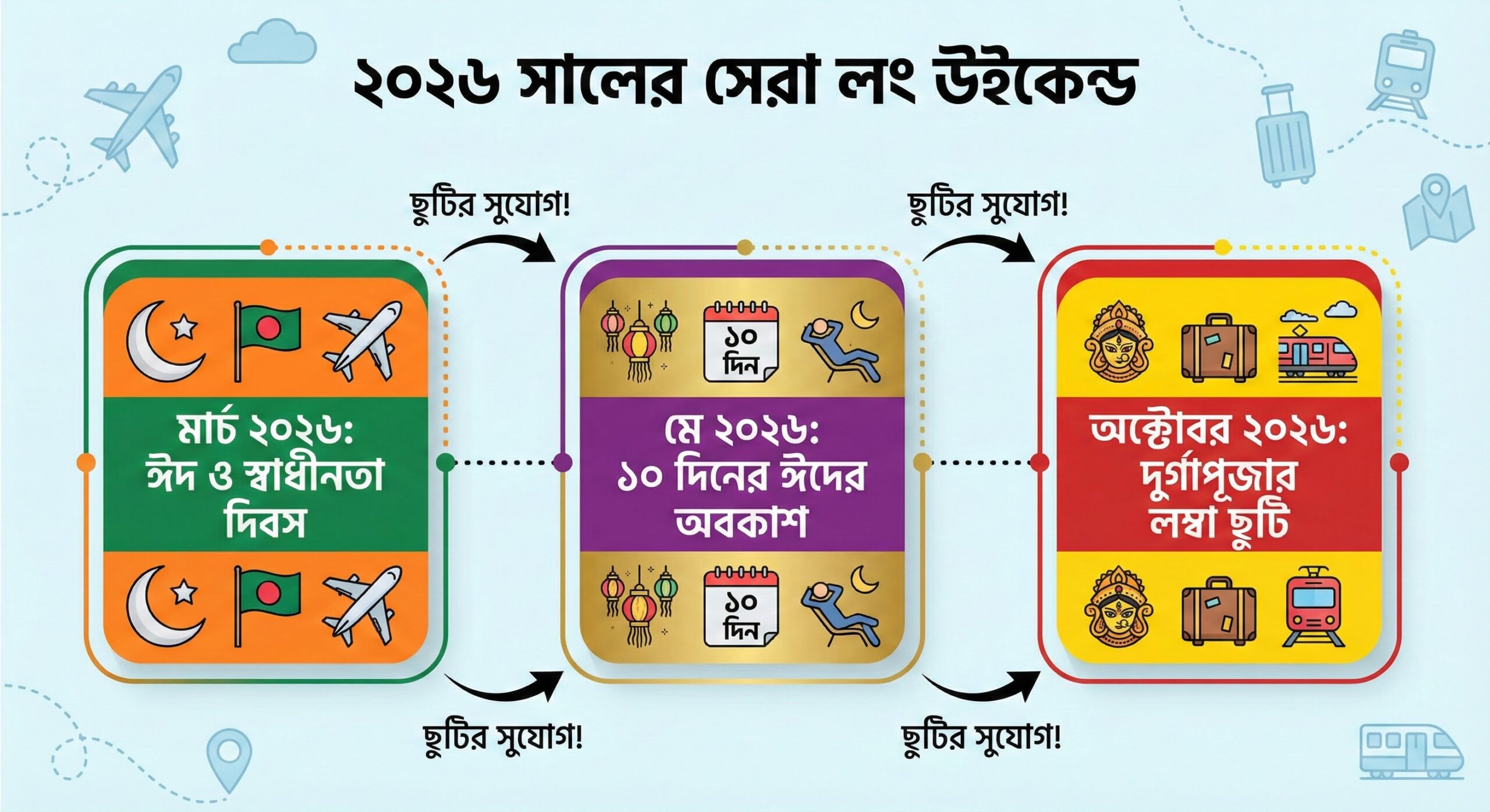 সরকারি ছুটি ২০২৬